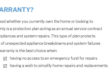 residential warranty company reviews